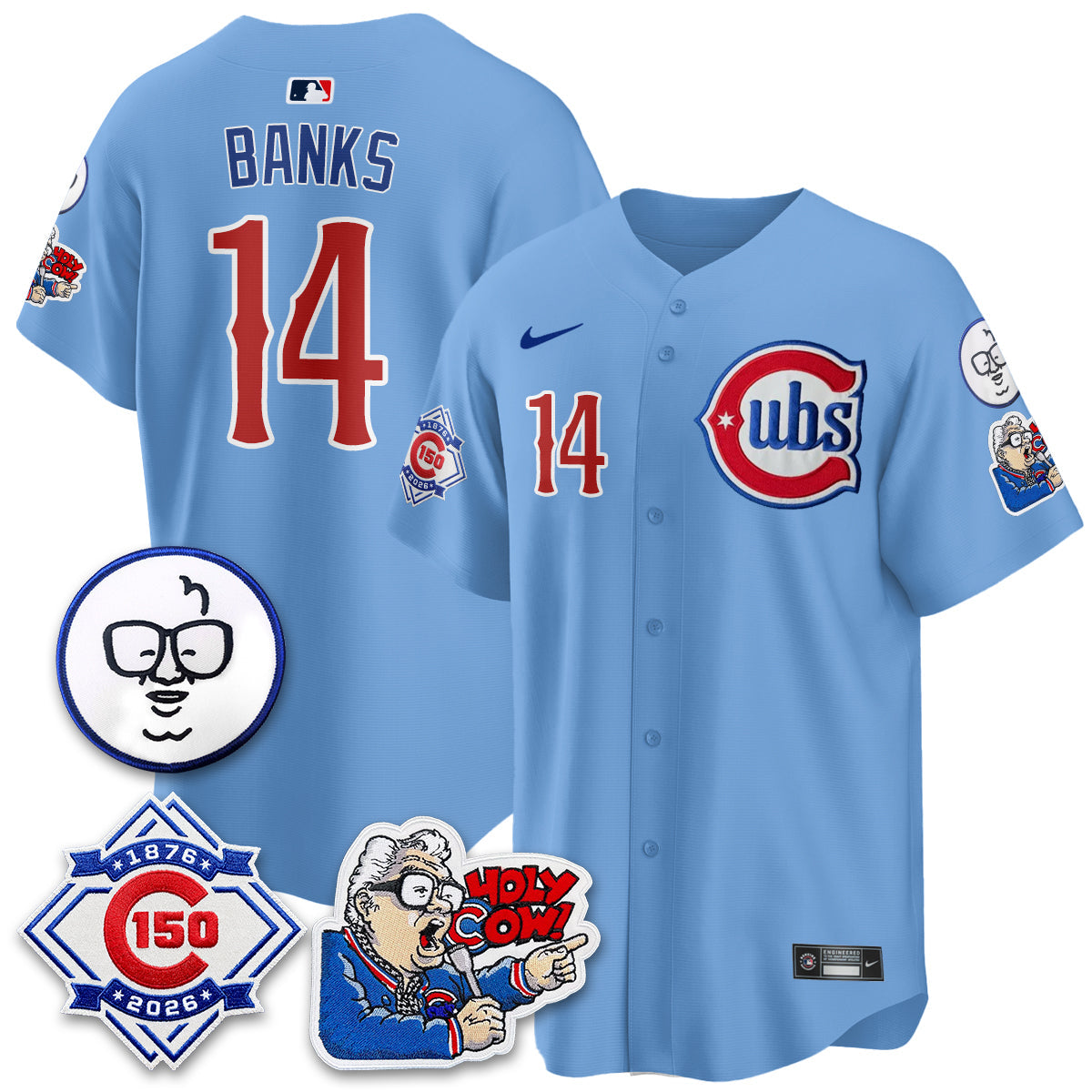 CHC 2026 Baseball Jersey – 150th Anniversary Edition – All Stitched