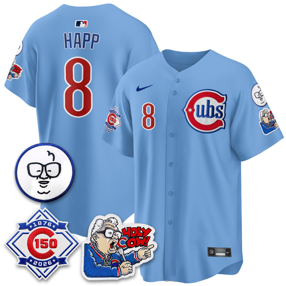 CHC 2026 Baseball Jersey – 150th Anniversary Edition – All Stitched
