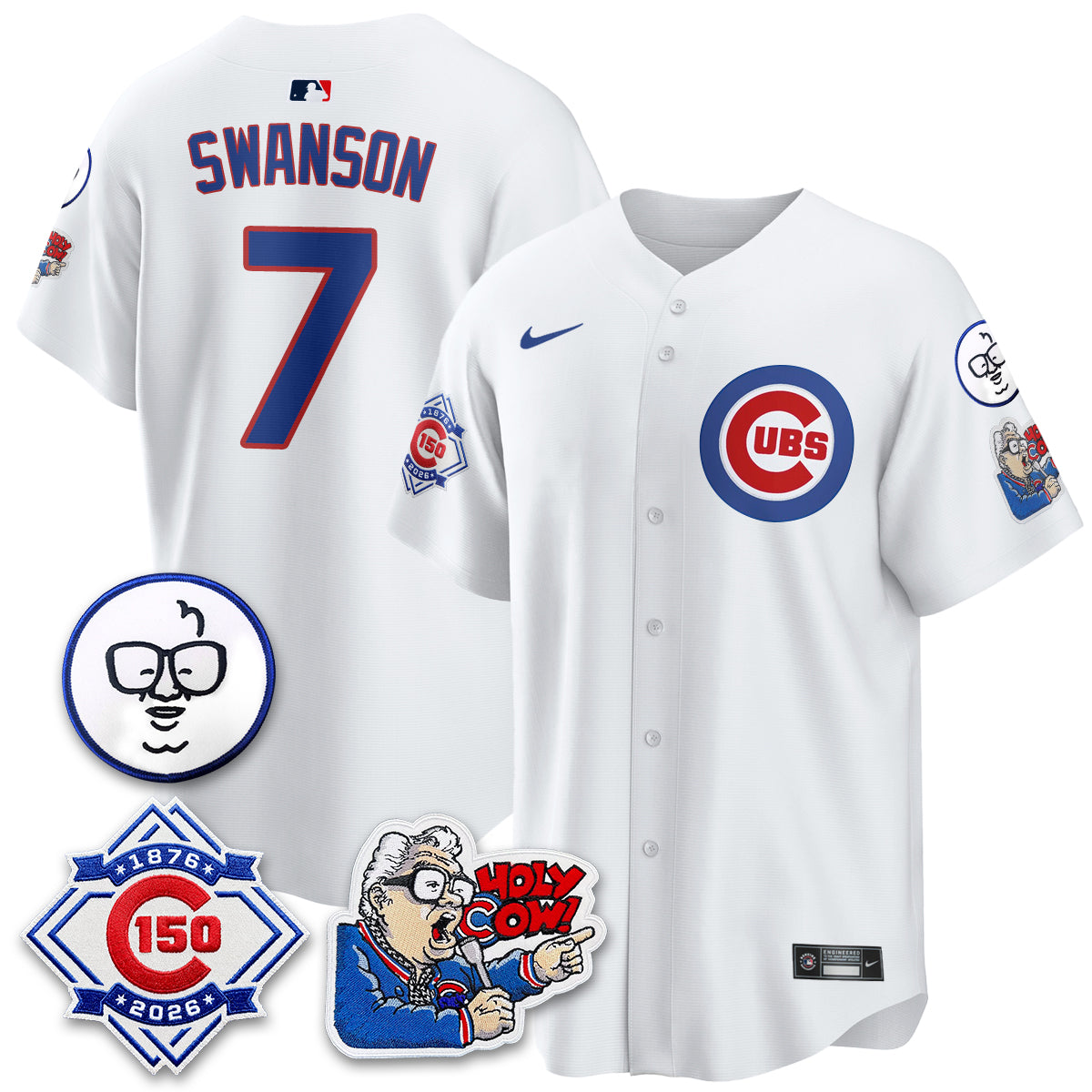 CHC 2026 Baseball Jersey – 150th Anniversary Edition – All Stitched