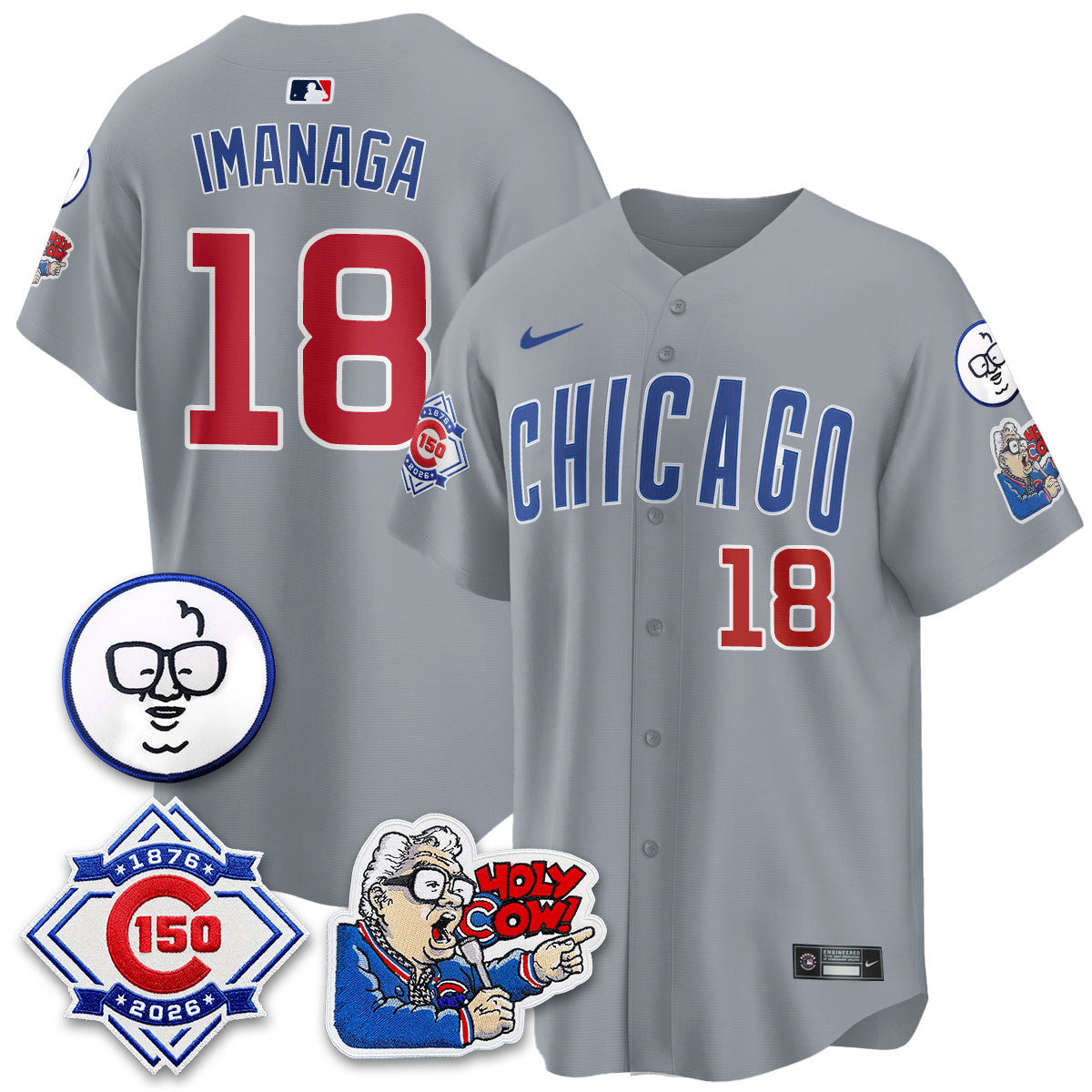 CHC 2026 Baseball Jersey – 150th Anniversary Edition – All Stitched