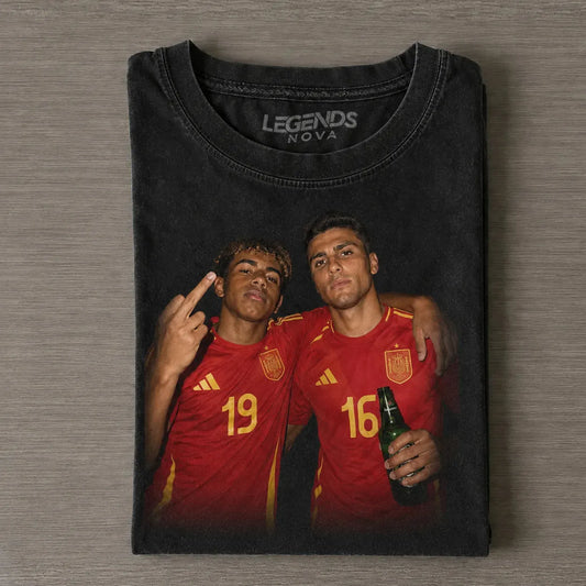 LY & Rodri Spain 2026 Vintage Tee