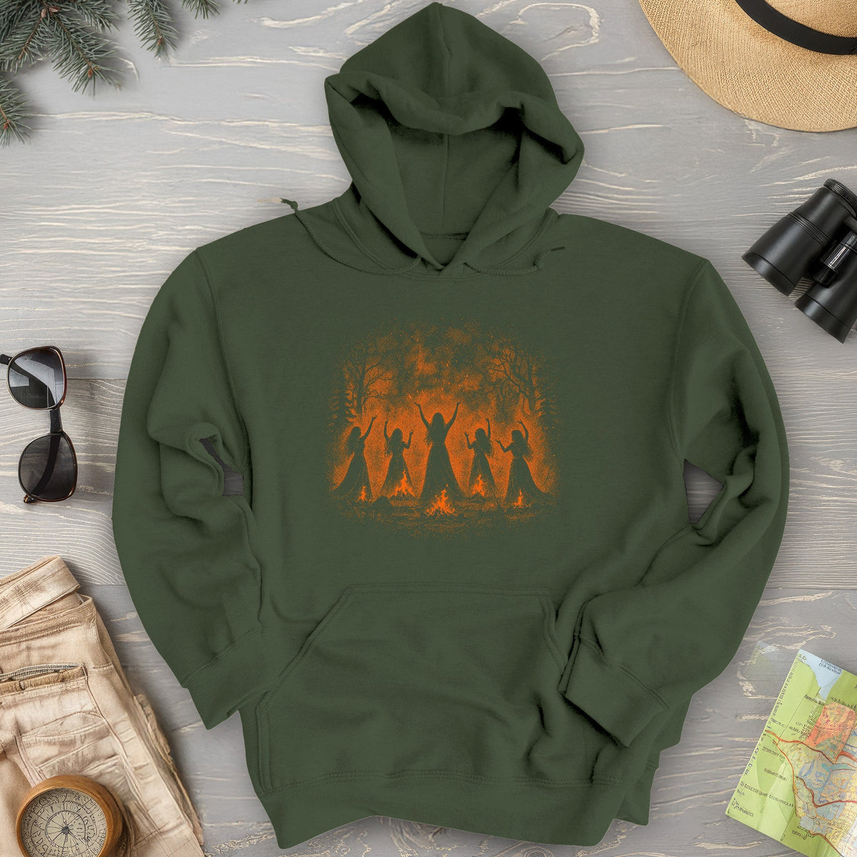 Druid Fires Hoodie