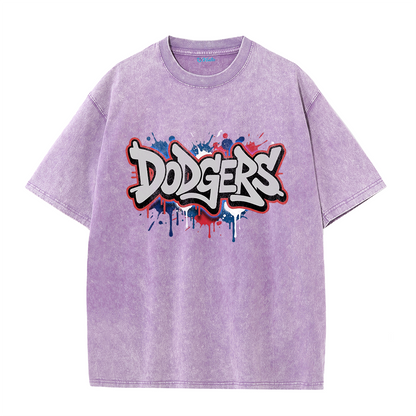 Los Angeles Graffiti Style Lettering Graphic T-Shirt