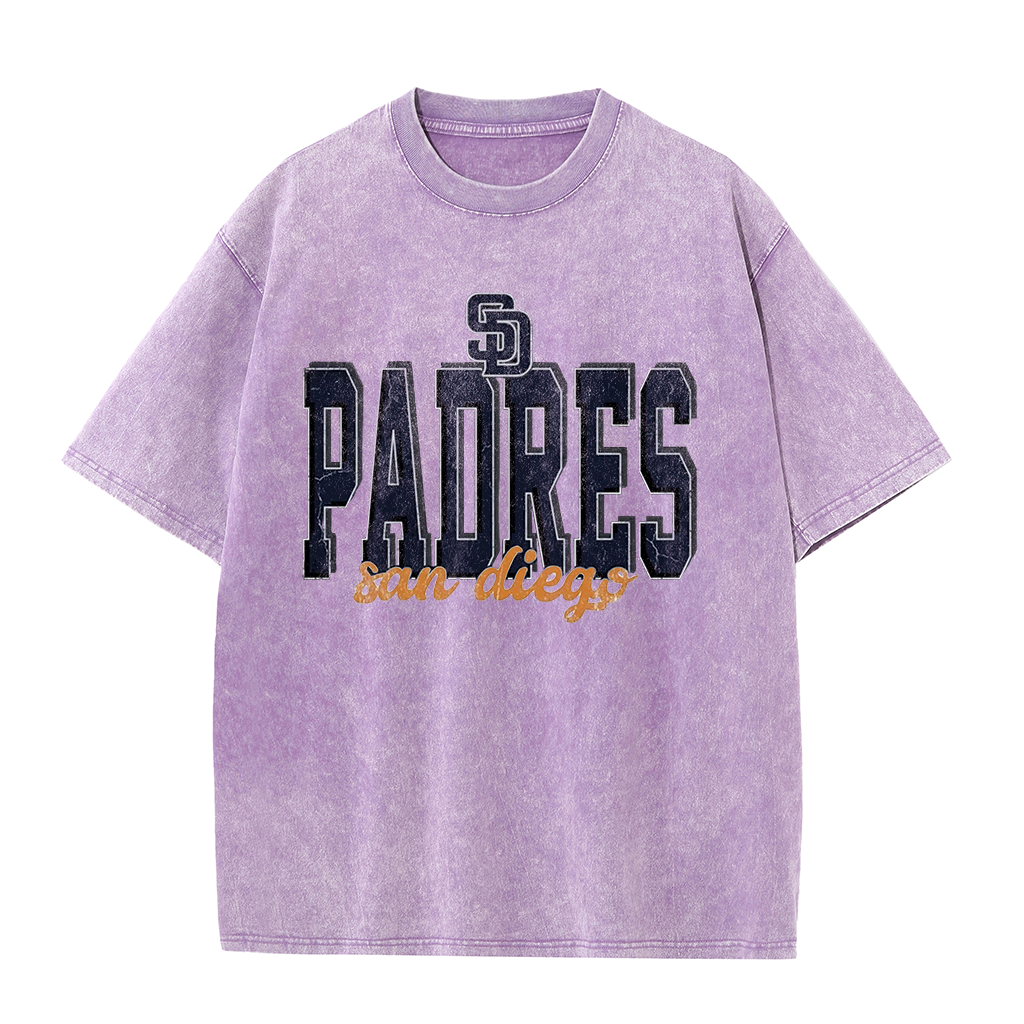 San Diego Classic Varsity Padres Graphic T Shirt
