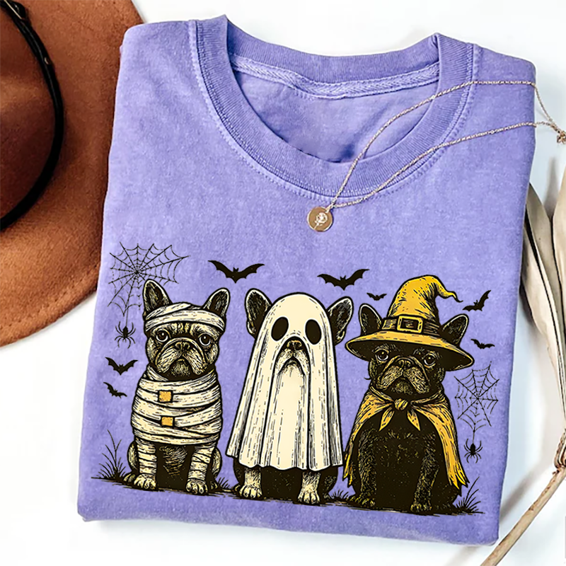 Halloween French Bulldog T-shirt