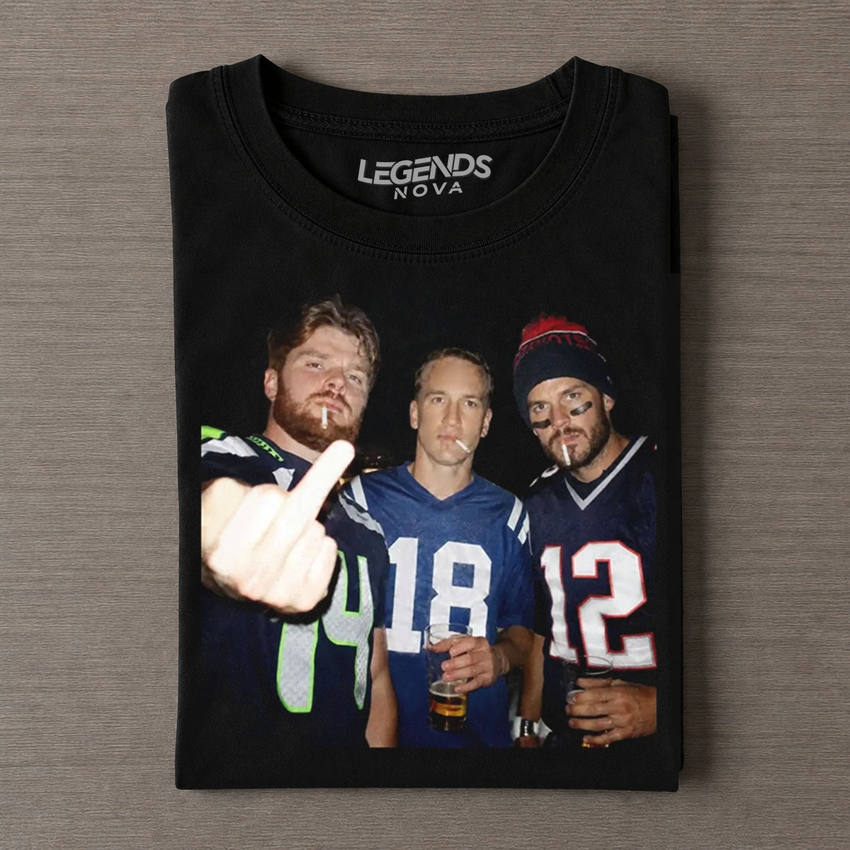 SD14 & PM18 & TB12 Football T-shirt