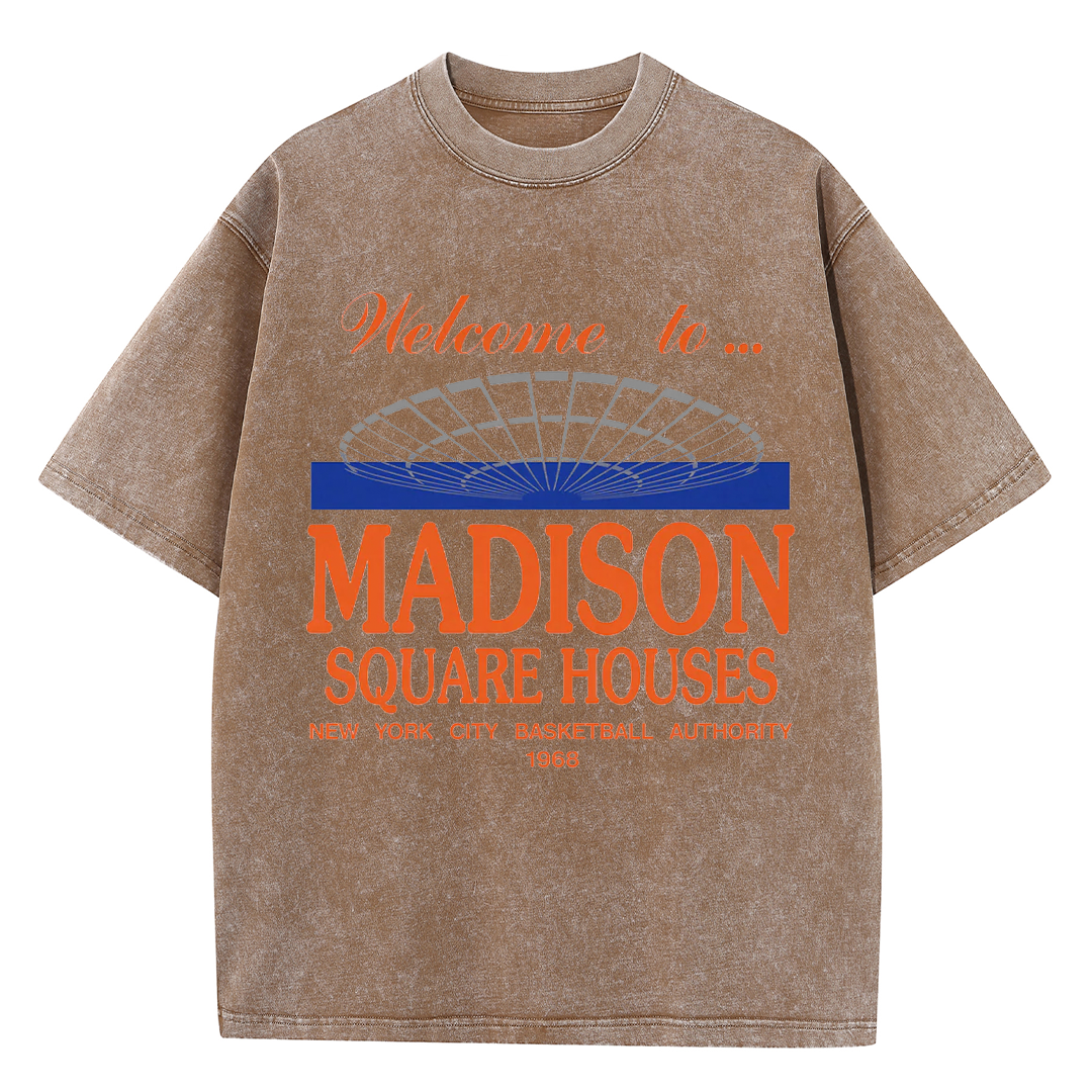 Madison Square Houses - New York Knicks Tee