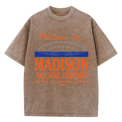 Madison Square Houses - New York Knicks Tee
