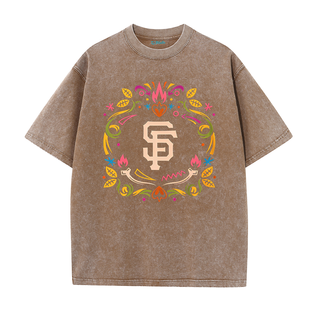 San Francisco Symbolic Art Graphic T-Shirt