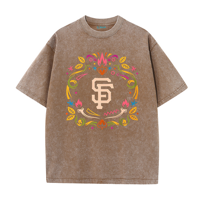 San Francisco Symbolic Art Graphic T-Shirt
