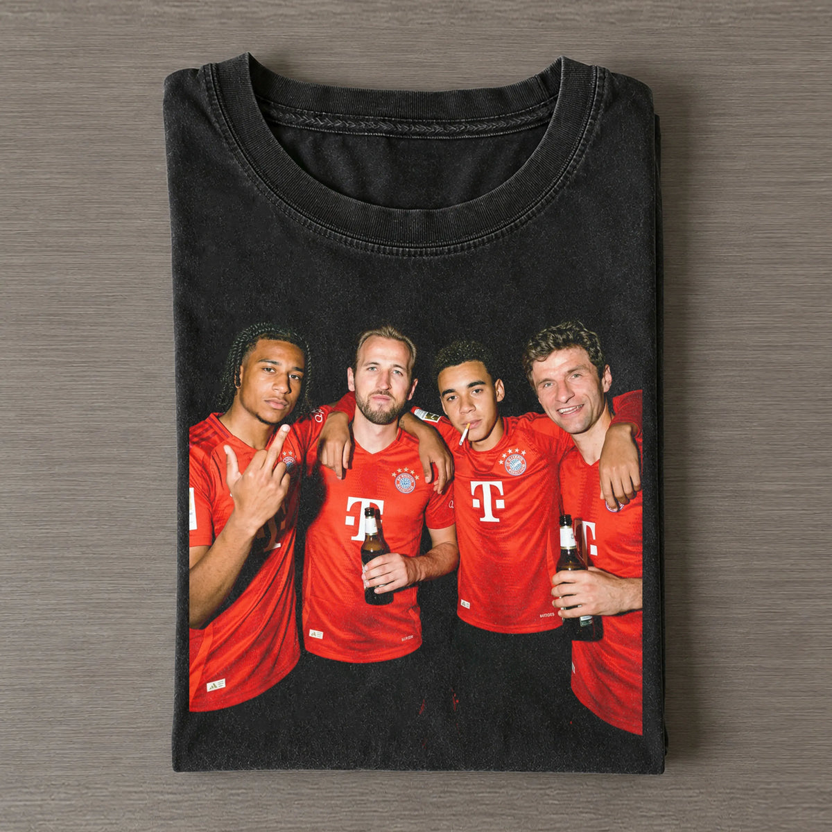 MO & HK & JM & TM Bayern Soccer T-shirt