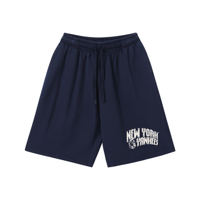 New York Vintage Baseball Graphic Shorts