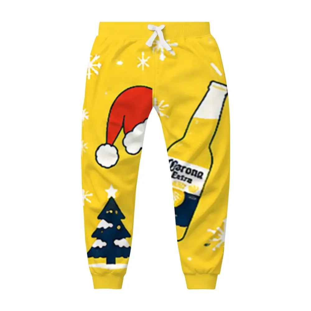 Friends Party Together Ugly Quarter Zip Sweatshirt & Sweatpant Set