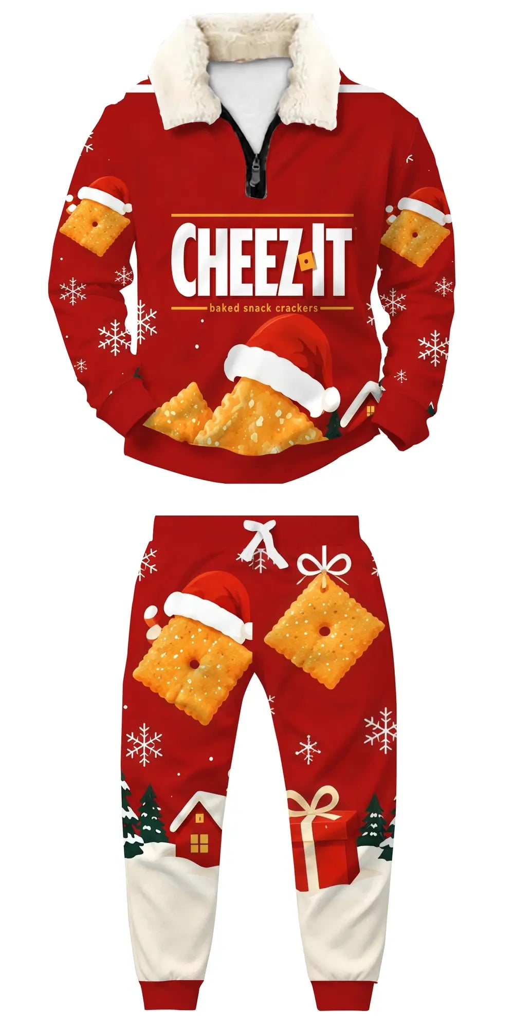 Game Night Legends Ugly Quarter Zip Sweatshirt & Sweatpant Set