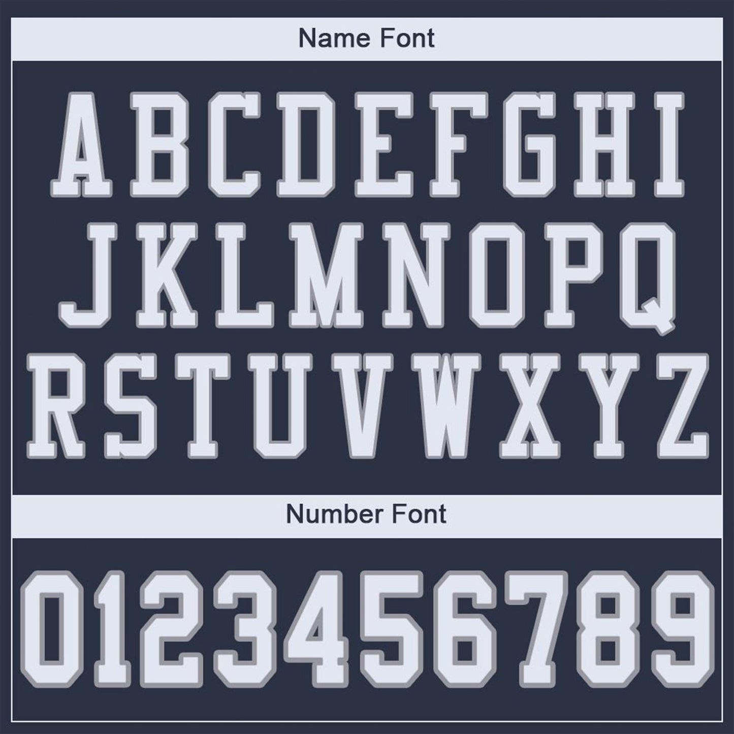 Navy White-Light Gray Authentic Custom Football Jersey