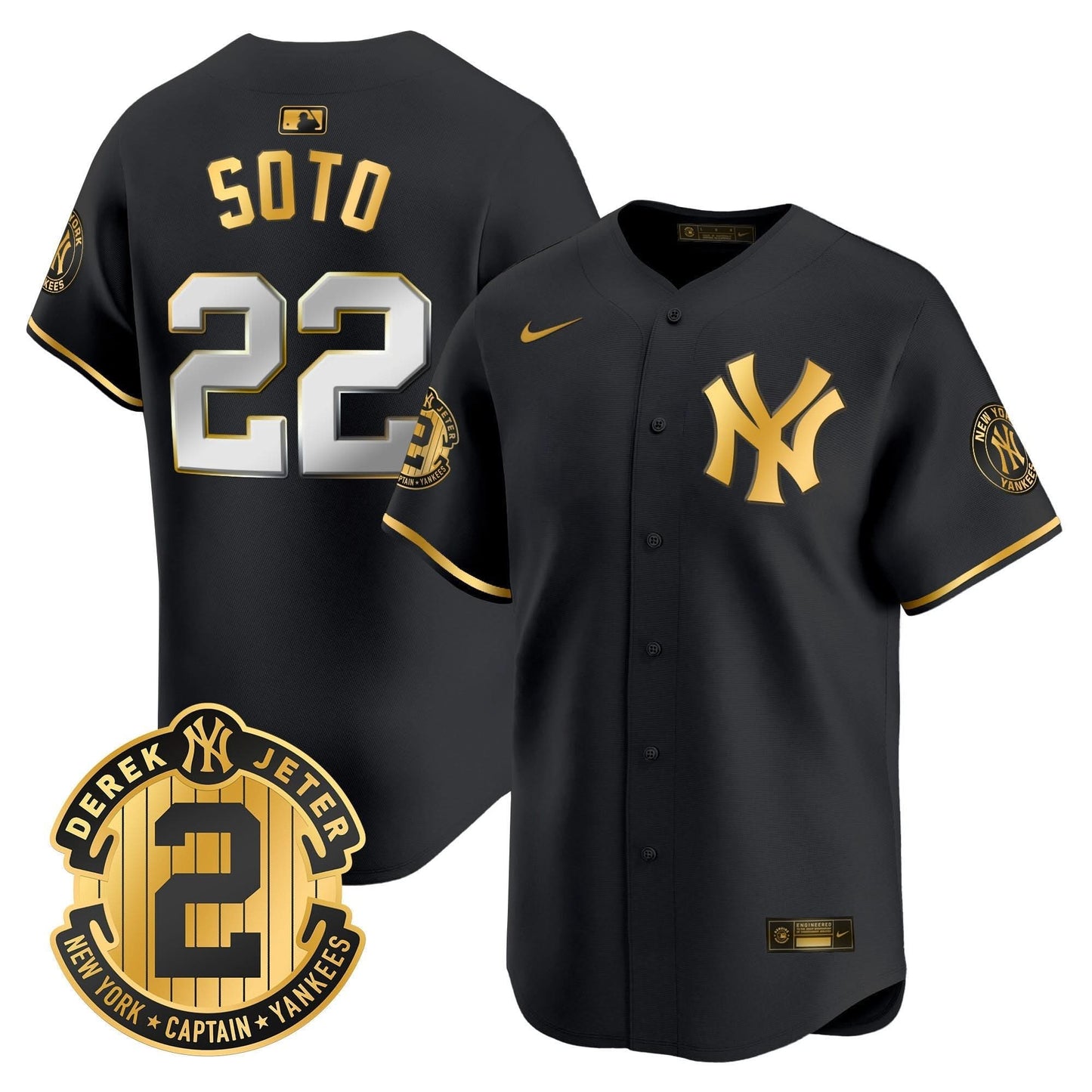 NYY 2026 Baseball Jersey – Legacy Patch Edition – All Stitched