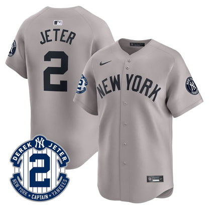 NYY 2026 Baseball Jersey – Legacy Patch Edition – All Stitched