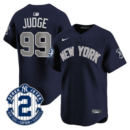 NYY 2026 Baseball Jersey – Legacy Patch Edition – All Stitched
