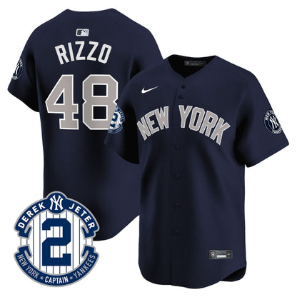 NYY 2026 Baseball Jersey – Legacy Patch Edition – All Stitched