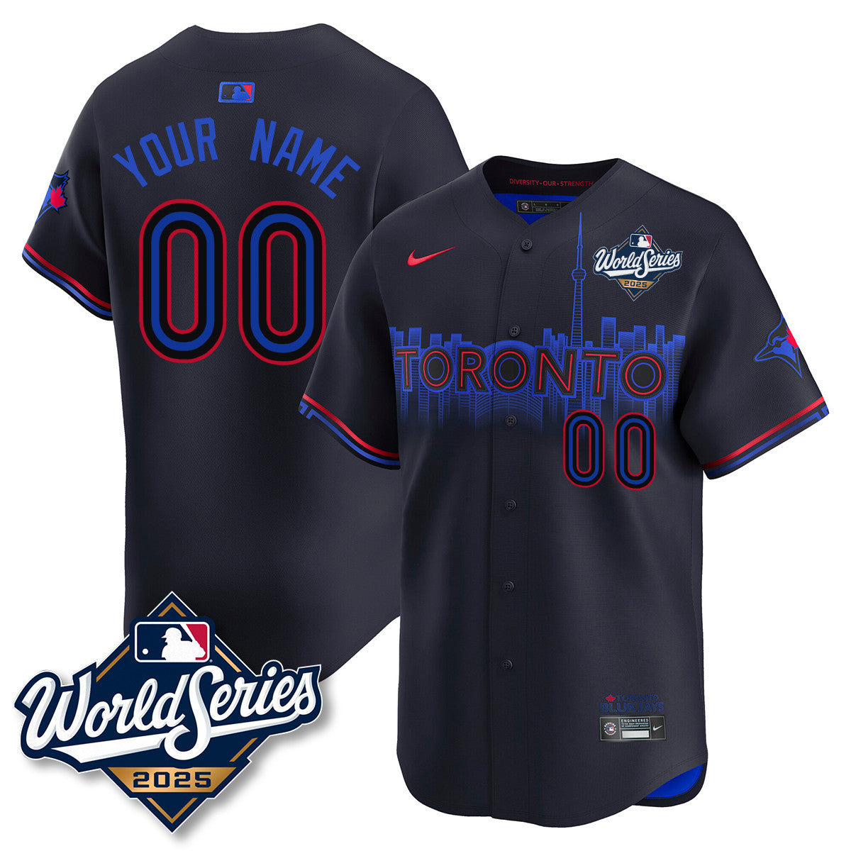 TOR 2026 Baseball Jersey – World Championship Style – All Stitched