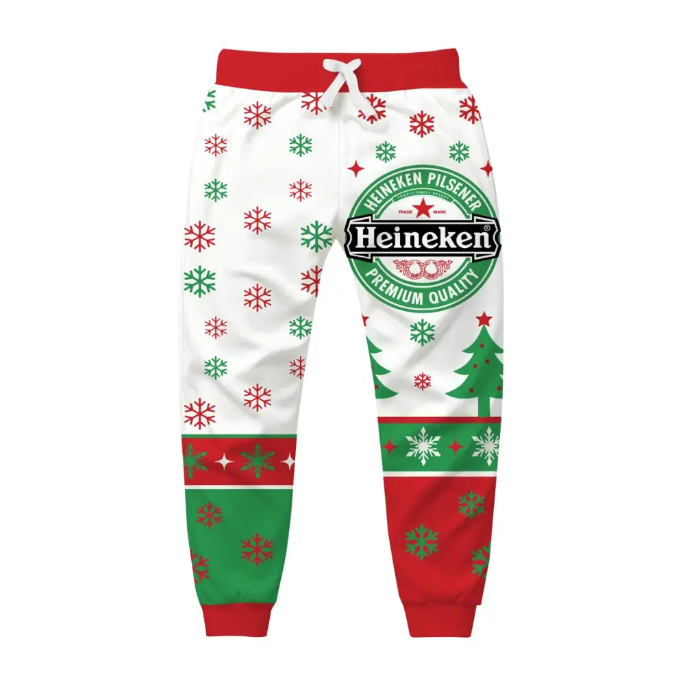 Green Beer Ugly Quarter Zip Sweatshirt & Sweatpant Set