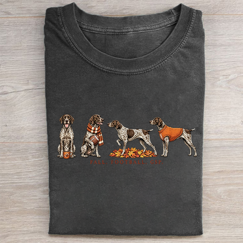 Fall German Shorthaired Pointer T-shirt