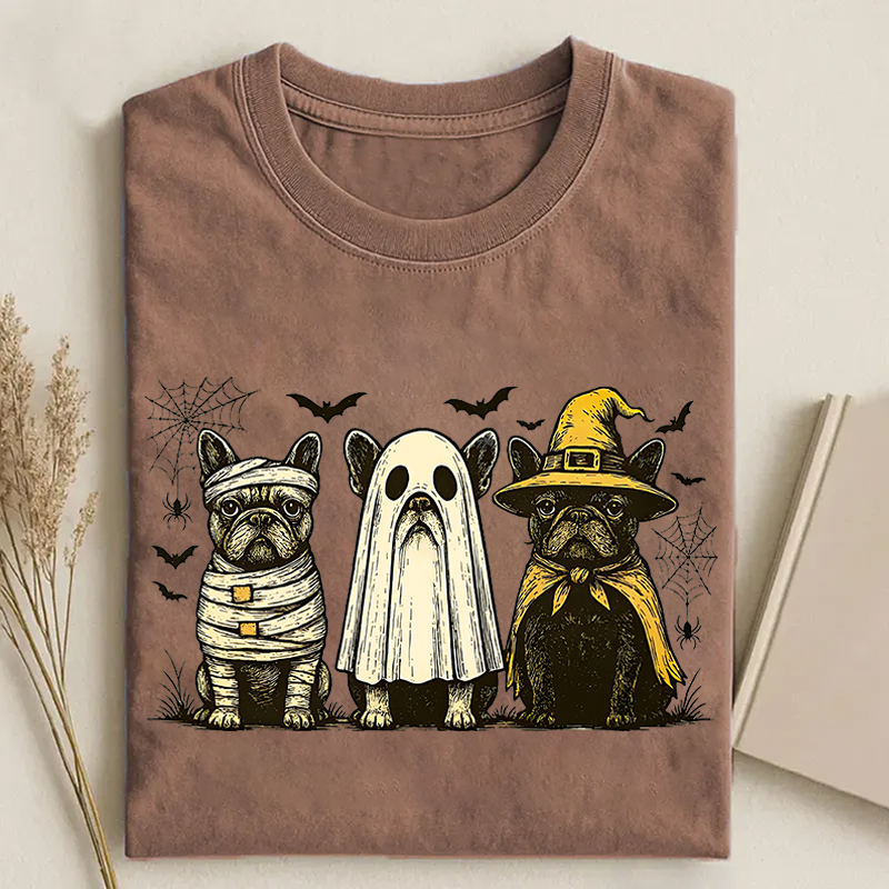 Halloween French Bulldog T-shirt