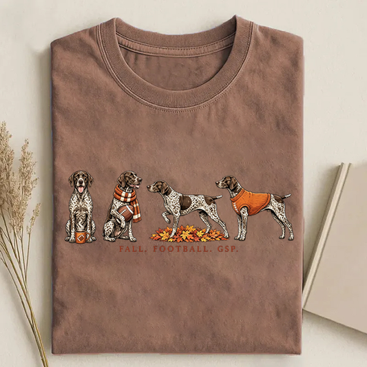 Fall German Shorthaired Pointer T-shirt