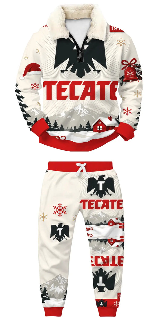 Mexican Ugly Quarter Zip Sweatshirt & Sweatpant Set