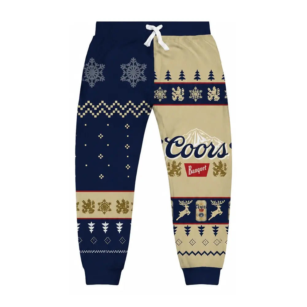 Navy Beer Ugly Pullover Hoodie & Sweatpant Set