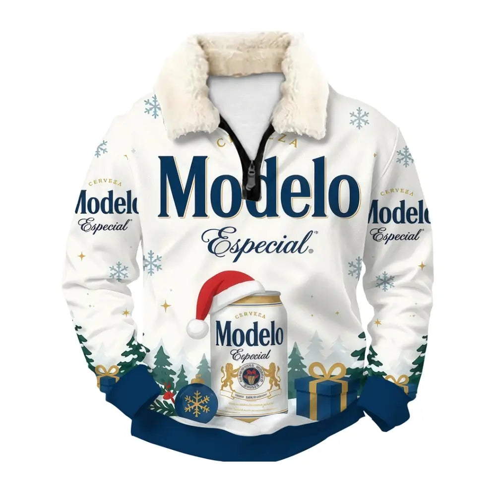 Snowy Brew Ugly Quarter Zip Sweatshirt & Sweatpant Set