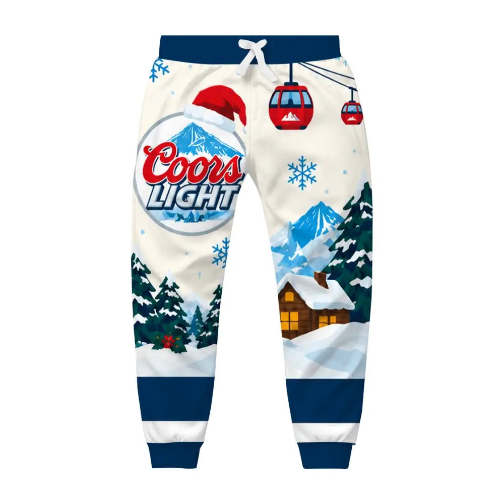 Snowy Lager Ugly Quarter Zip Sweatshirt & Sweatpant Set