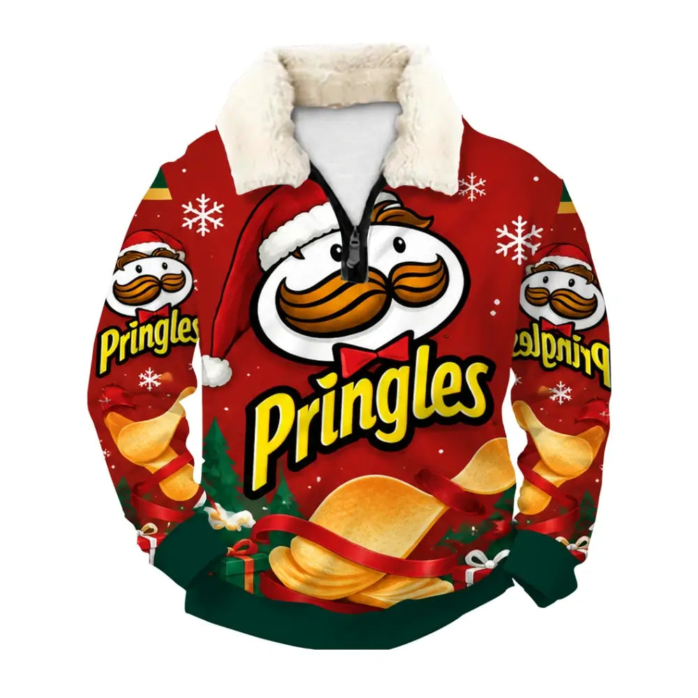 Spicy Holiday Ugly Quarter Zip Sweatshirt & Sweatpant Set