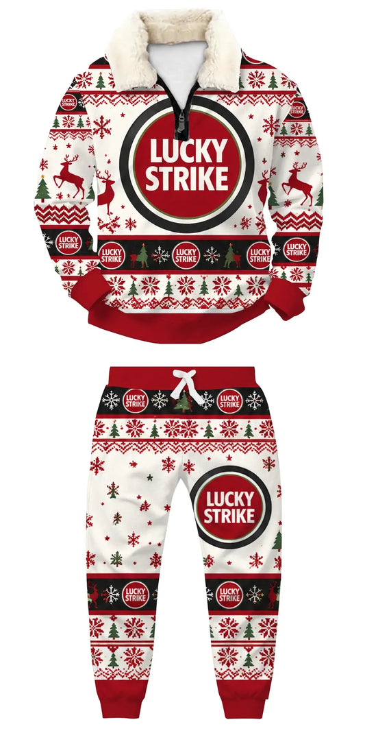Strike Ugly Quarter Zip Sweatshirt & Sweatpant Set