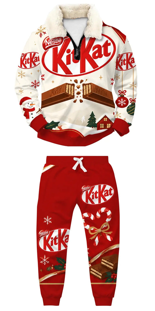 Wafer Ugly Quarter Zip Sweatshirt & Sweatpant Set