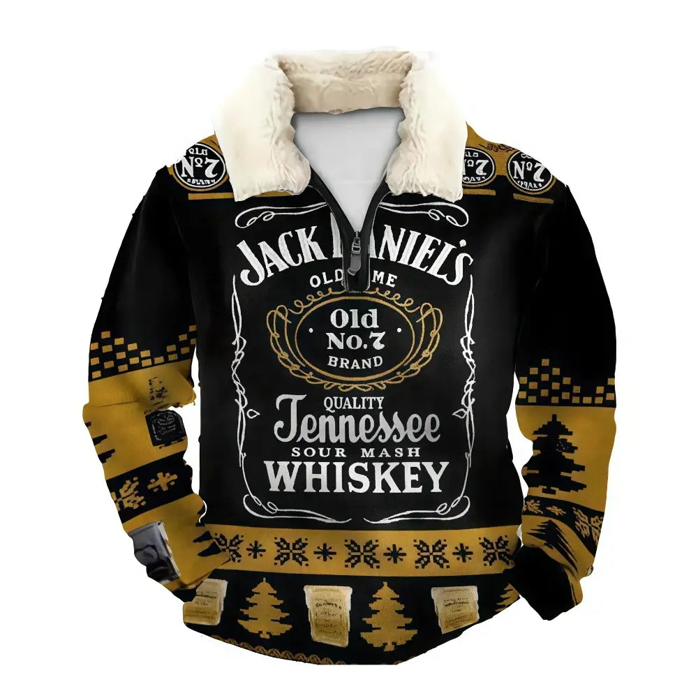 Whiskey Ugly Quarter Zip Sweatshirt & Sweatpant Set