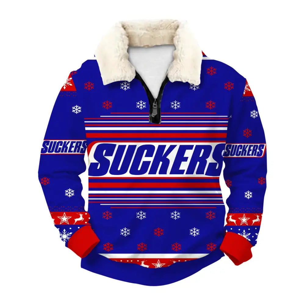 Winter Dunk Ugly Quarter Zip Sweatshirt & Sweatpant Set