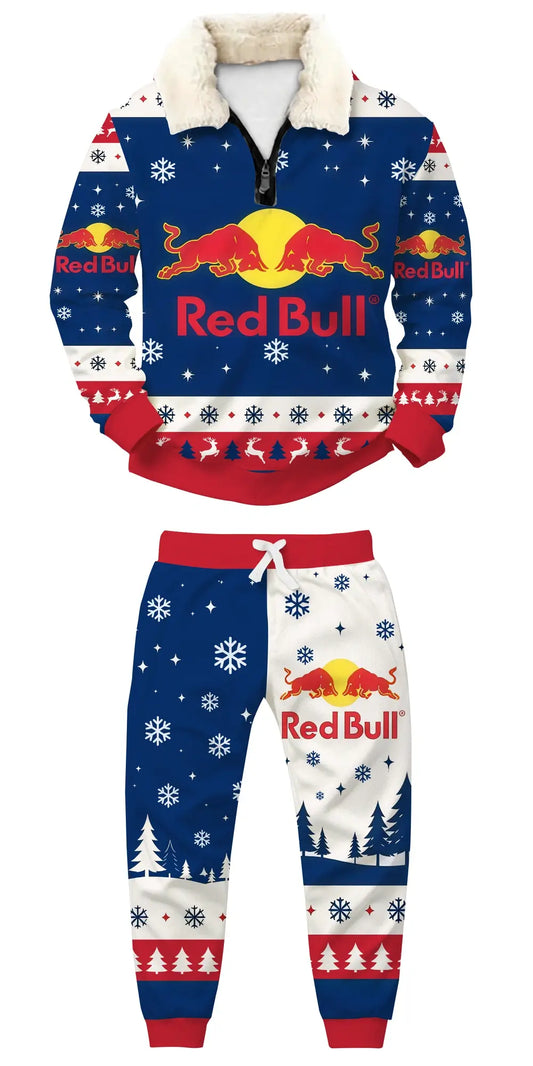 Winter Energy Ugly Quarter Zip Sweatshirt & Sweatpant Set